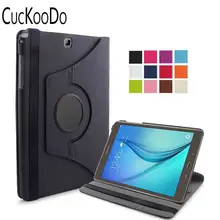 CucKooDo For Galaxy Tab A 9 7 PU Leather 360 Rotating Stand Smart Case Cover for