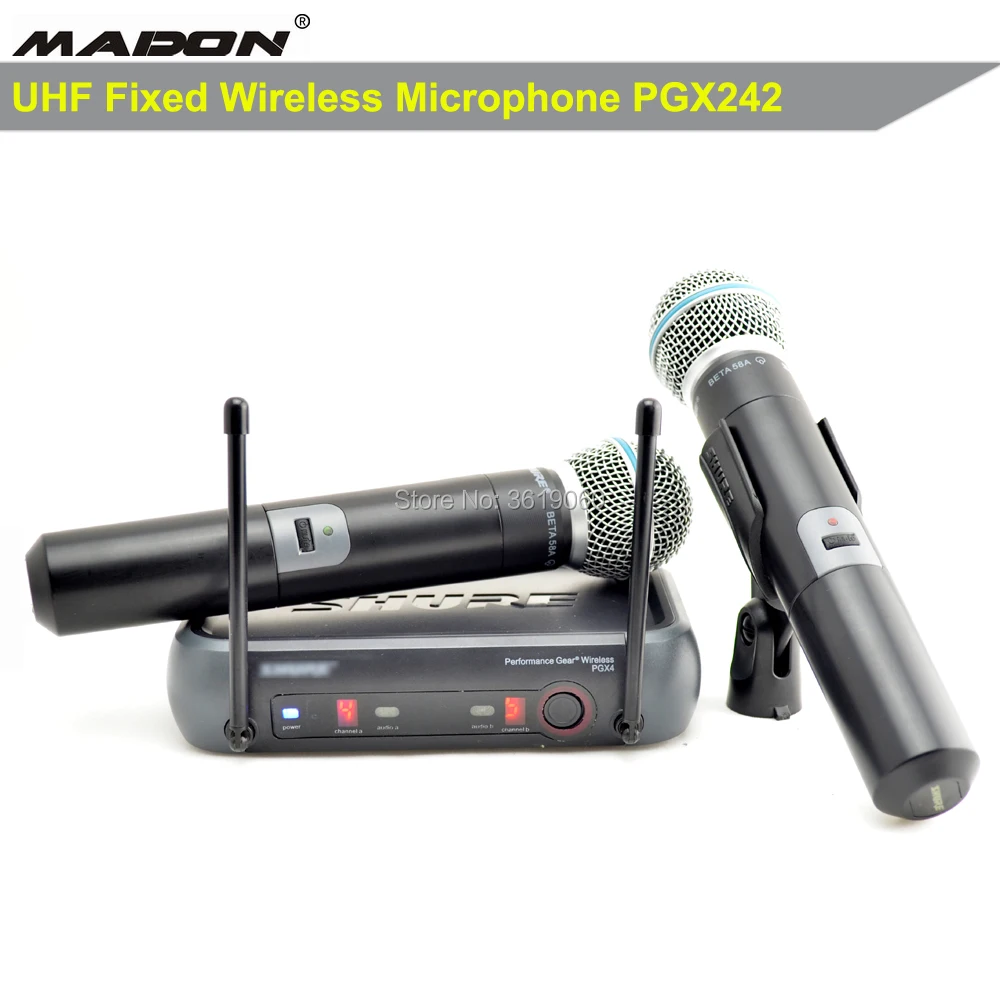 

Free shipping ,PGX242, PGX4 UHF DUAL MICROPHONE,PGX DUAL UHF PROFESSIONAL PGX242 WIRELESS MICROPHONE SYSTEM ,