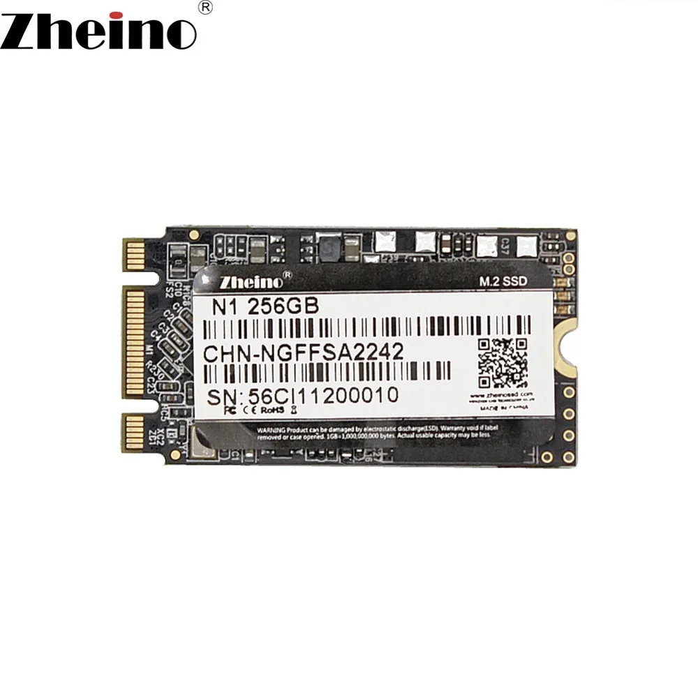 Zheino M.2 2242 SSD 256GB SATA3 SSD 22*42 мм Внутренний твердотельный жесткий диск для настольного ноутбука