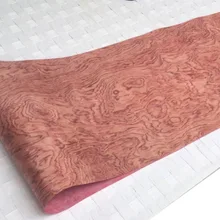 1 шт. L: 2,5 м/шт. Ширина: 25 см натуральный Африканский шпон из розового дерева(задняя Нетканая ткань