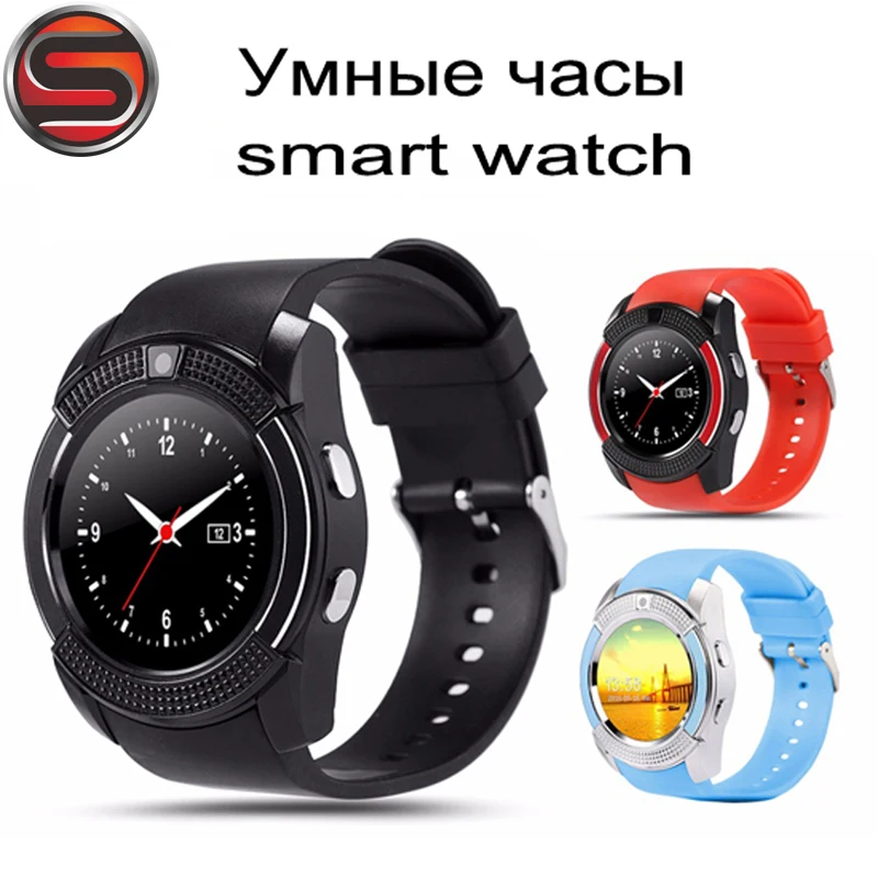 

G24 Smartwatch Bluetooth WristWatch With Camera SIM TF Card Watch For Android IOS phone In RetailBox PK Y1 DZ09 A1 smart watch