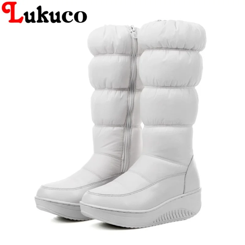 

2018 popular winter warm boots 38 39 40 41 42 43 44 down boots high quality plush inside real picture lady shoes free shipping