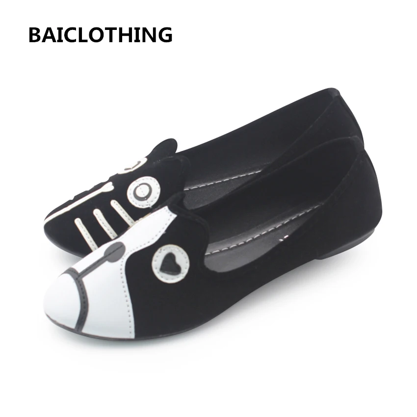 BAICLOTHING female cool animal shape dog and cat shoes cute women's
