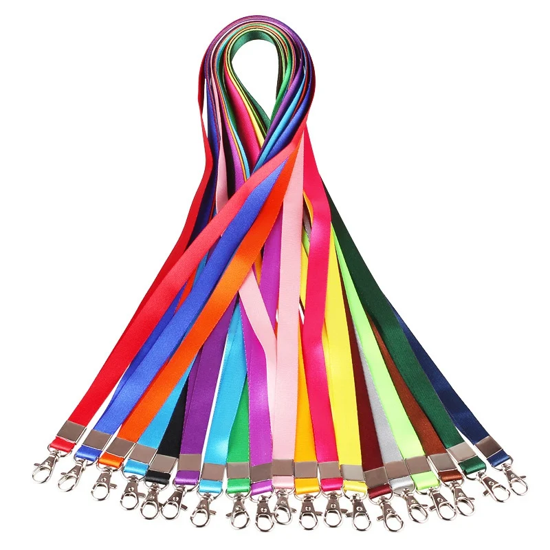 

Hanging Neck Rope Lanyard for iPhone Mobile Phone Straps Camera USB Holder ID Pass Card Name Badge Holder Keys Metal Clip