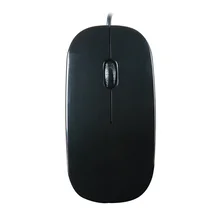 Простая ультратонкая проводная мышь 3 кнопки 1000 dpi USB оптическая мышь для кабельный адаптор для домашнего офиса