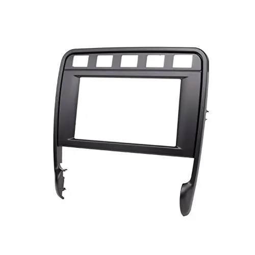 

2 Din Car Radio Stereo Fascia Panel Frame DVD Dash Installation Kit for Porsche Cayenne Turbo 2002-2010 with 173*98mm