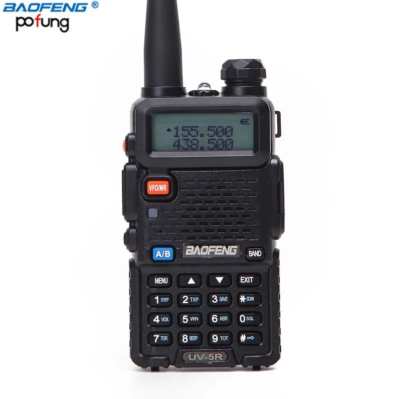 

BAOFENG UV-5R 5W 10Km Walkie Talkie Dual Band Radio 136-174Mhz & 400-520MHz Handheld Two Way CB Radio UV5R (Black/Camouflage)