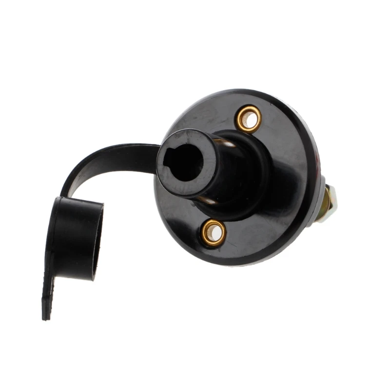 24V 400A Car Switch Battery Isolator Cut Off Power Kill Key with Waterproof Cover Auto Switches Interior Parts