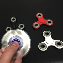 In stock Tri-Spinner Fidget Toy Plastic EDC Hand Spinner For Autism and ADHD Rotation Time Long Anti Stress Toys