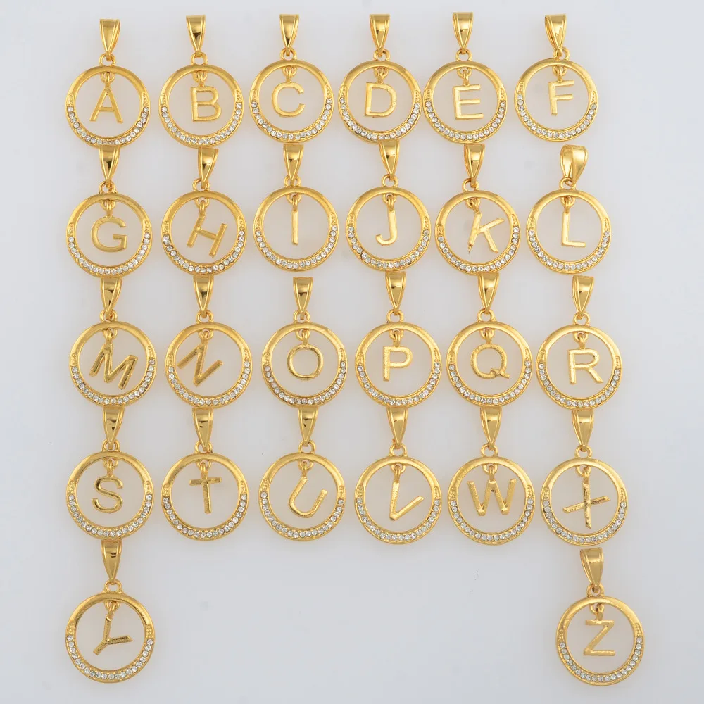 A to Z 26 letters Necklaces for Women Girls Alphabet