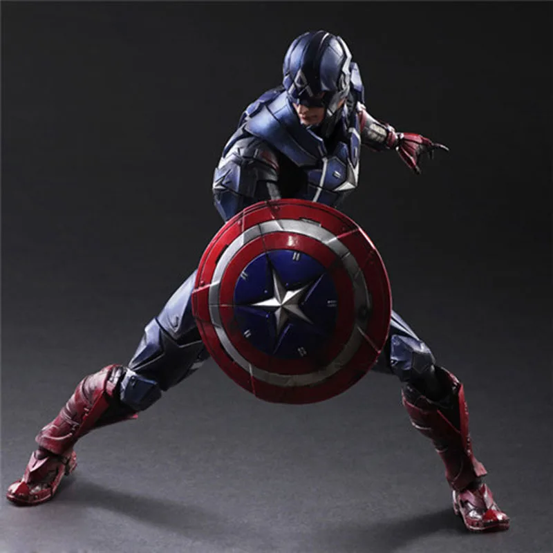 PA изменить Marvel Капитан Америка фигурку коллекция автомобилей Декоративные