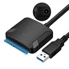 SATA USB3.0 adaptateur câble convertisseur 22 broches USB 3.0 à SATA câble avec ue US royaume-uni adaptateur pour 2.5 pouces 3.5 pouces HDD disque dur SSD 3.5 sata to usb ► Photo 2/6