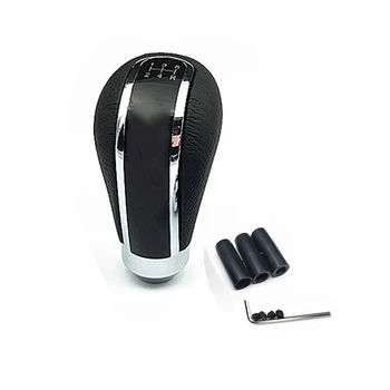 

Universal 5Speed JDM Manual Leather Shifter Shift Knob Cover Stitch Gear Shift Knob for Fiat Brava Marea Palio Punto