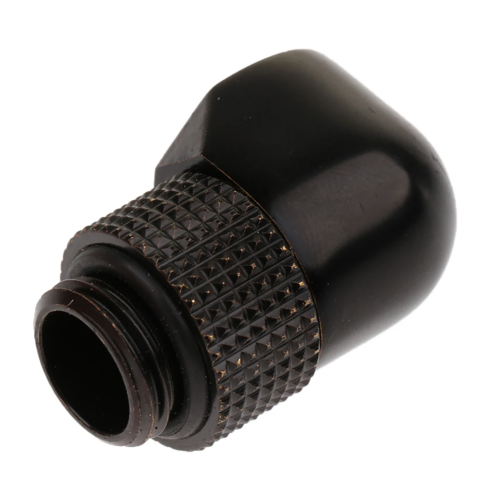 G1/4 Inch Rotary Multi-Link Adapter Fitting for Water Cooling System Black