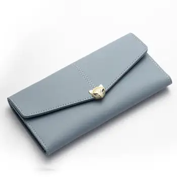 

PinShang Women PU Leather Wallet Female Long Purse Hasp and Zipper Card Holders Ladies Money Coin Cluth Bag ZK30