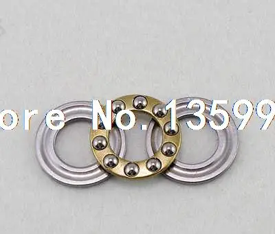 

(10) 2 x 6 x 3mm F2-6M Axial Ball Thrust Bearing 3-Parts 2*6*3