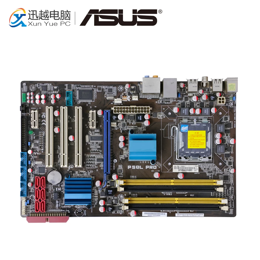 

Asus P5QL PRO Desktop Motherboard P43 Socket LGA 775 DDR2 16G ATX On Sale