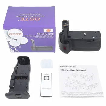 

DSTE BG-E9H Battery Grip for Canon EOS 60D 60Da DSLR Camera