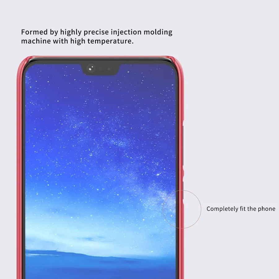 P20 pro Чехол NILLKIN матовая жесткая задняя крышка из ПК подарок держатель телефона для huawei p20 pro Чехол чехол для телефона 6,1 дюймов