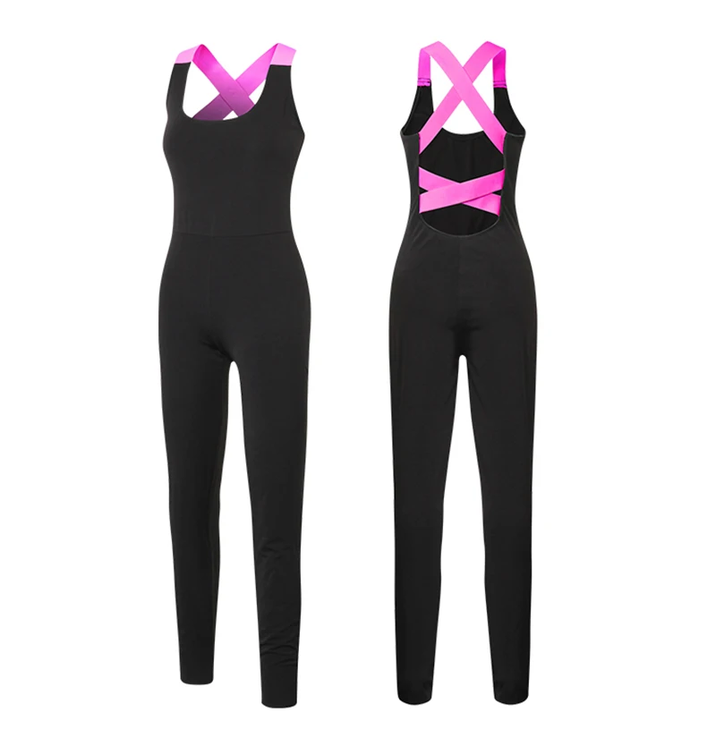 Womens Jumpsuits Backless Sporty Jumpsuit Woman Yoga Suit For Fitness Women  Gym Clothing Sportswear Overalls Sport Outfit Workout Clothes From 21 €