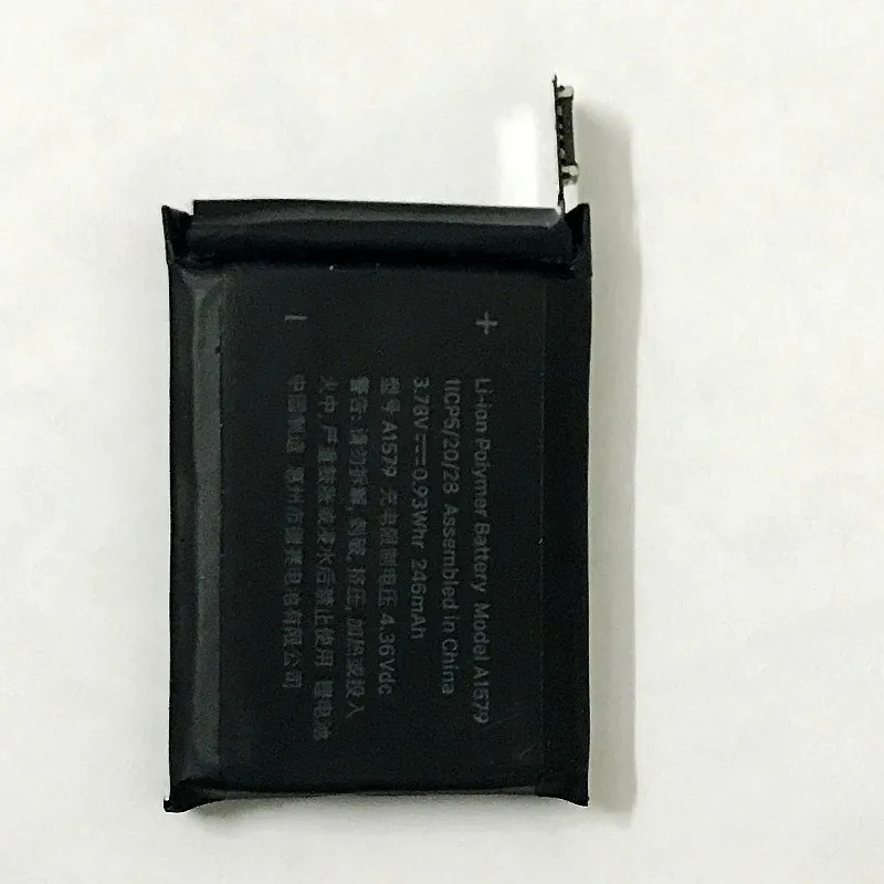 Sinbeda A1579 настоящая батарея 246 мАч для Apple watch Series 1 42 мм A1578 батарея для Apple Watch Series 1 38 мм протестированная батарея