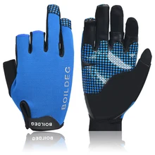Перчатки для рыбалки 1 пара/лот, практичные, 3 пальца, дизайн M L, наружные дышащие перчатки из неопрена и полиуретана
