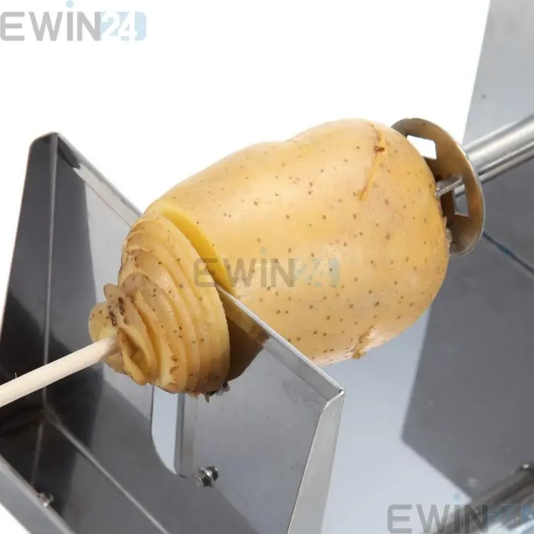 Stainless Steel  Potato Slicer Cutter Carrot Spiral Cutting Machine Vegetable Tools (2)