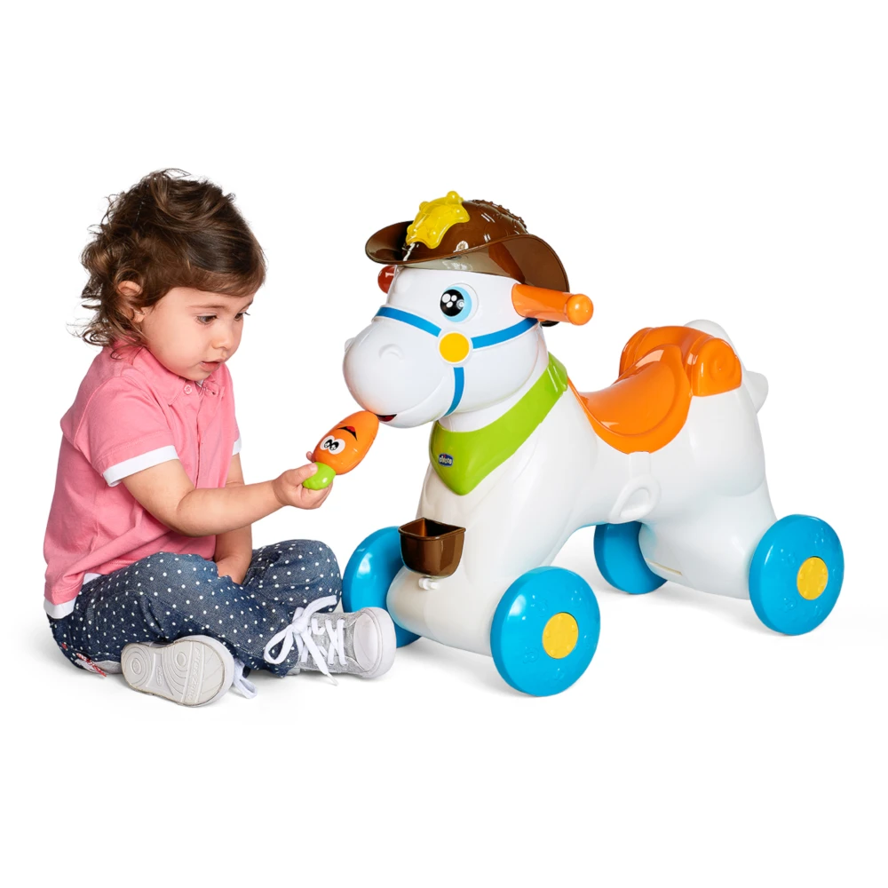 Игрушка-каталка Chicco "Лошадка Baby Rodeo" 12м