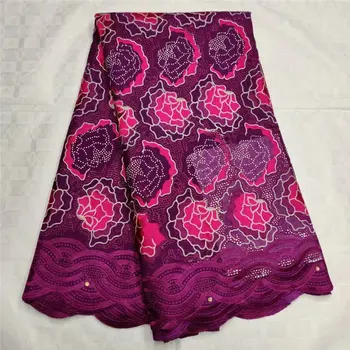 

Swiss Voile Lace Fabric 2019 High Quality Lace Best Selling African Lace fabric Dresses For Wedding Cotton Lace Party Dress