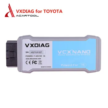 

VXDIAG VCX NANO for Toyot-a TIS Techstream V12.10.019 Compatible with SAE J2534 ECU Reprogrammer USB/BluetoothDiagnostic Tool