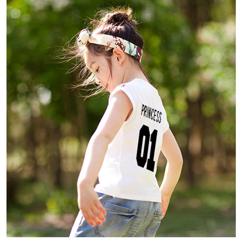 Harga Pangeran Putri Surat Lucu T shirt untuk Bayi Laki laki Perempuan NO 1 Tops Tee Lengan Pendek Katun Pakaian Anak anak T shirt untuk anak Murah Pangeran Putri Surat Lucu T shirt untuk Bayi Laki laki Perempuan NO 1 Tops Tee Lengan Pendek Katun Pakaian Anak anak T shirt untuk anak