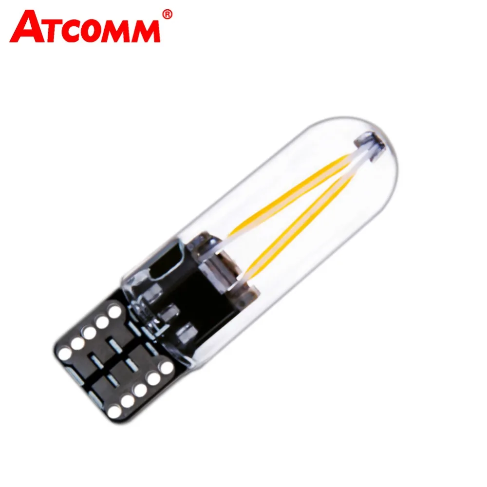 ATcomm 1 шт. светодиодный T10 W5W Canbus автомобильный сигнальный светильник s лампы