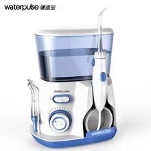 Teeth Washing Oral Irrigator Dental Spa Dental Water Flosser with 5 Tip 800ml Water Tank for