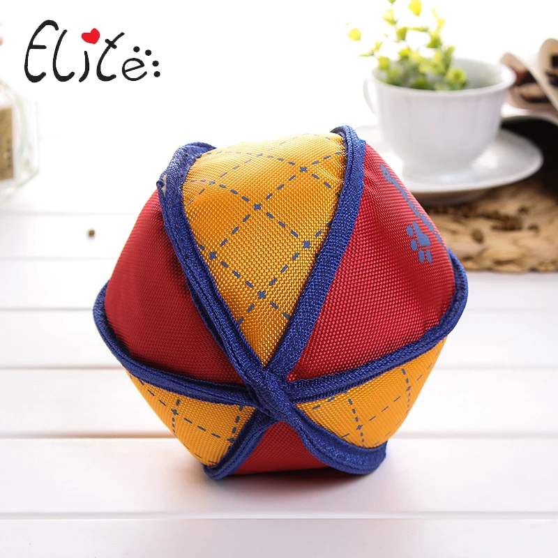 1Pcs Pet Dogs Chew Toys Oxford Knot Ball Durable Braided Bone Rope Teeth Cleaning Playing For Puppy Dog Accesories | Дом и сад