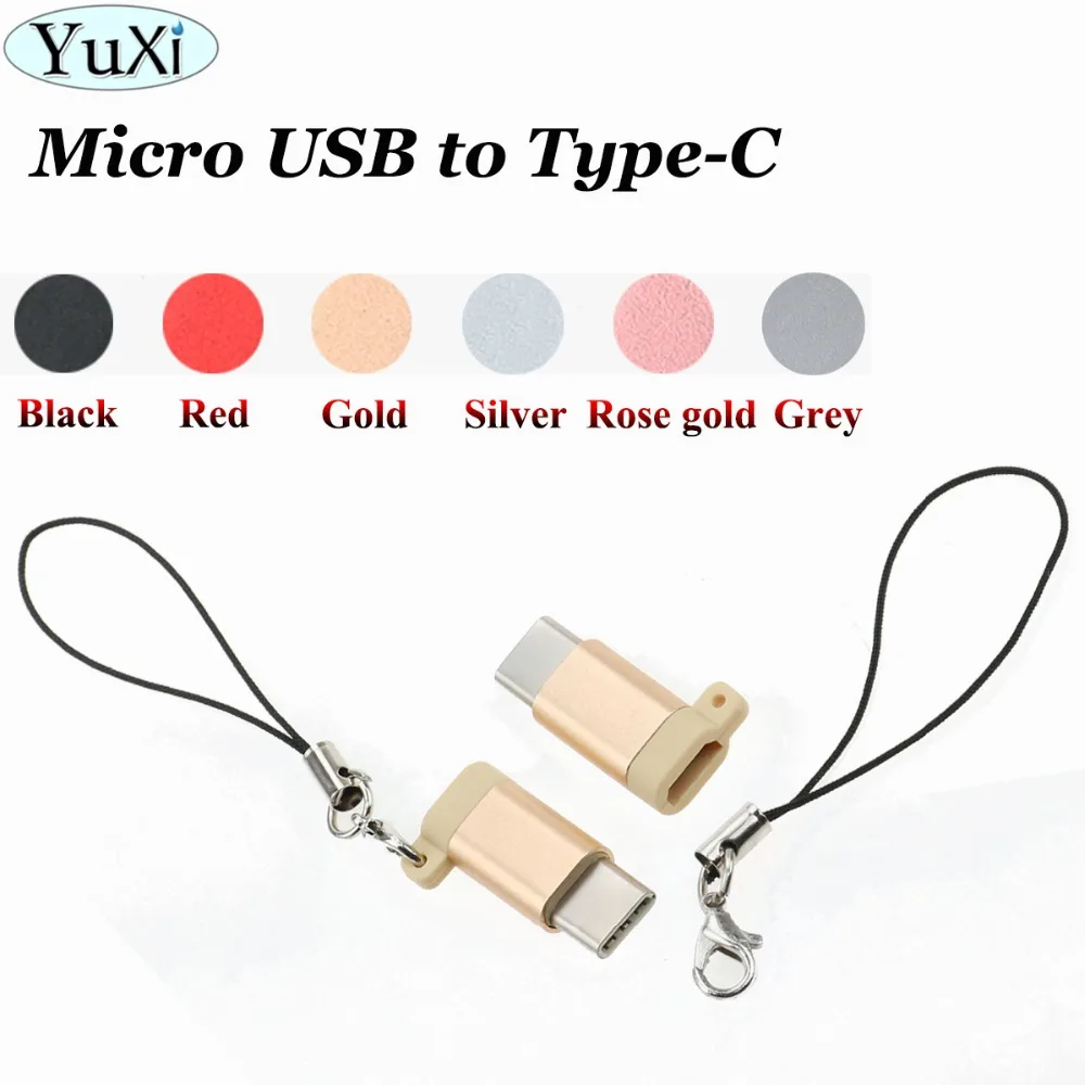 

YuXi USB 3.1 Type C OTG Adapter phone Micro USB Female to USB C Male Converter For oppo for Samsung Note 8 S8 for xiaomi note 3