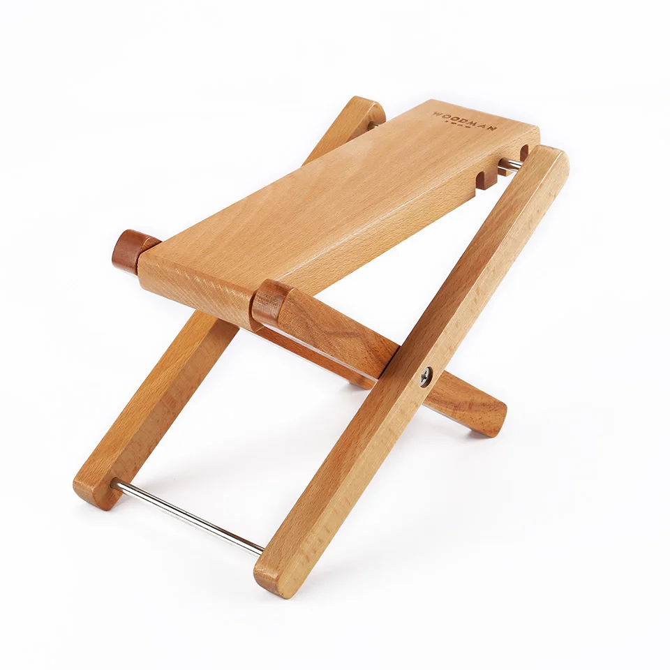 Musical Instrument Wood Folding Guitar Pedal Acoustic Guitar Pedal Log