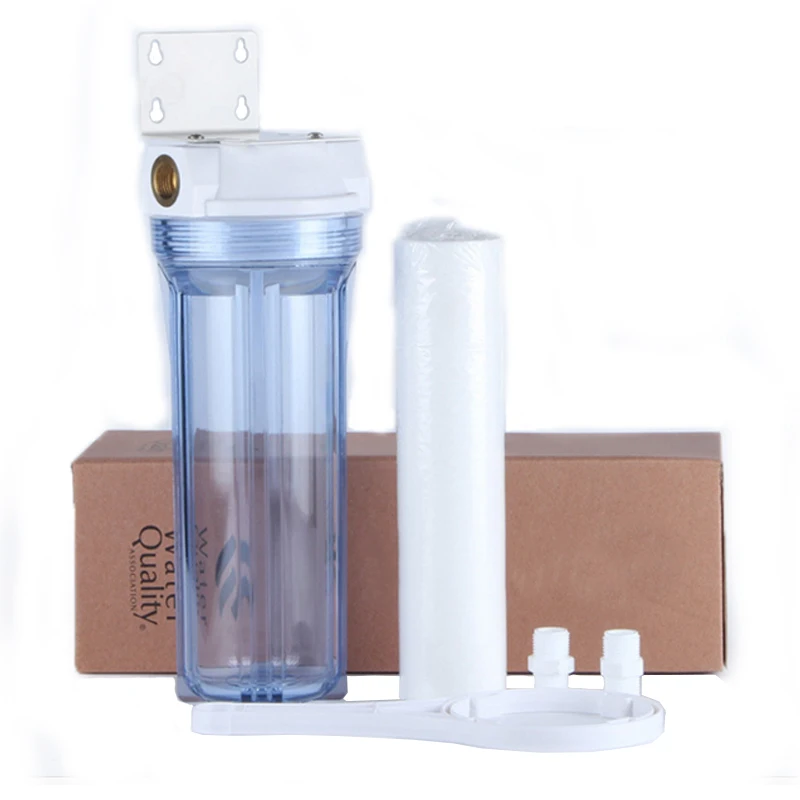 Warter Filter Parts Water Filter bottle 10 incn 14 or 12 Inch With PPF Sediment Connector Water Purifier RO Reverse Osmosis (2)