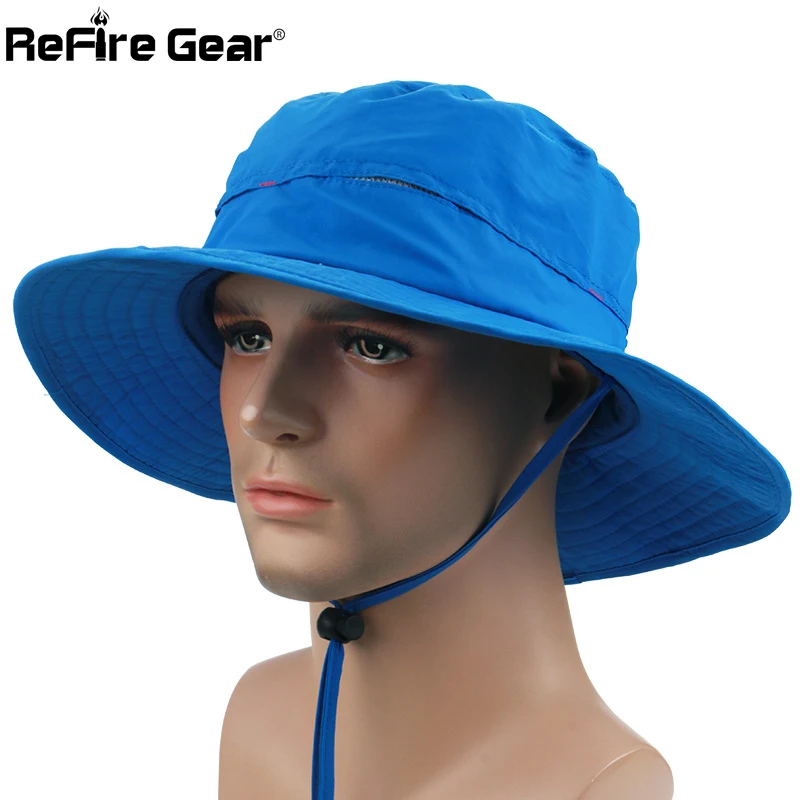Refire gear летняя Солнцезащитная Панама для мужчин, армейская снайперская Военная тактическая Кепка, повседневная, для охоты на рыбы, для работы, сафари, дышащая шапка Boonie