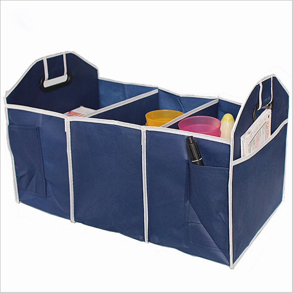 Car Storage Box Trunk Bag Vehicle Tool Box Multi use Tools Organizer