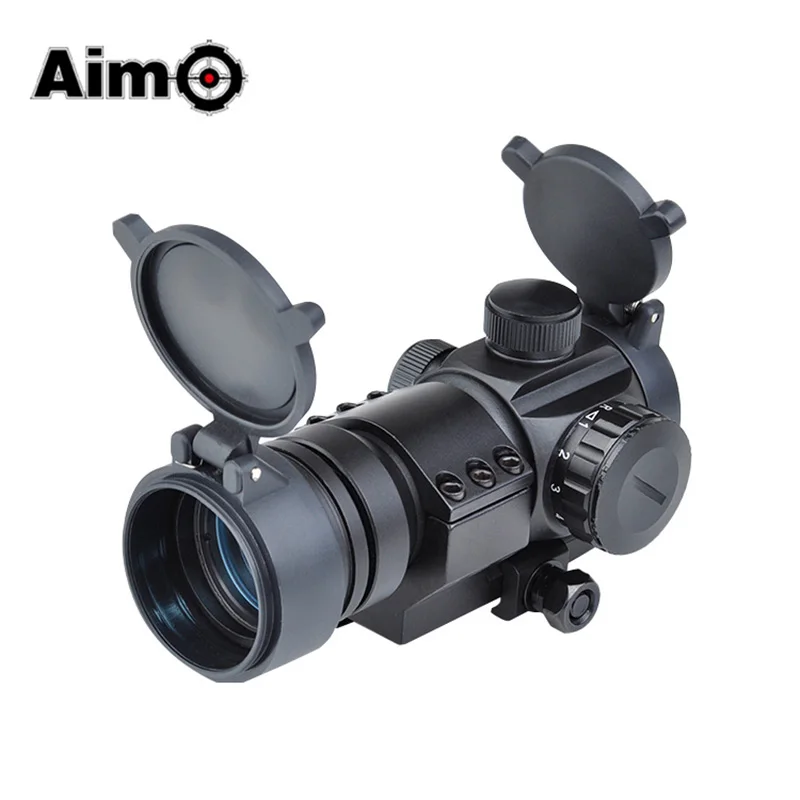 

Aim-O Airsoft Rifle Scope M3 Red/Green Dot With L Shaped Mount AO3010 Riflescope