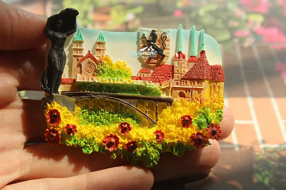 Сувенир для туристического туризма 3D Смола декоративный магнит холодильника