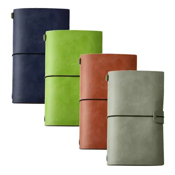 

Classic kraft Paper Strap Notebook Portable Creative Handmade Diary Book Planners journals Stationery Gift for students new A30