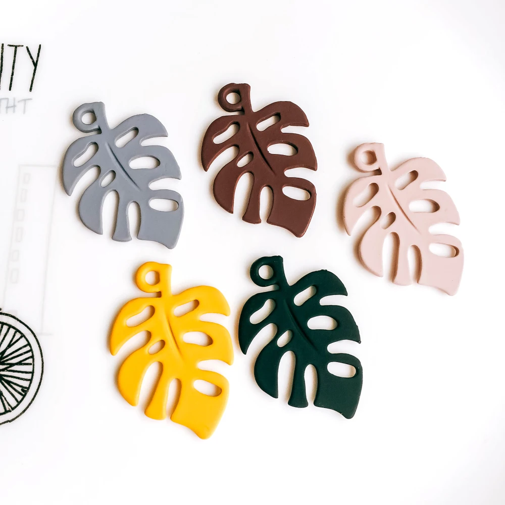 6 шт. серьги подвески в форме листьев|supplies for jewelry|earring accessoriesfor jewelry |