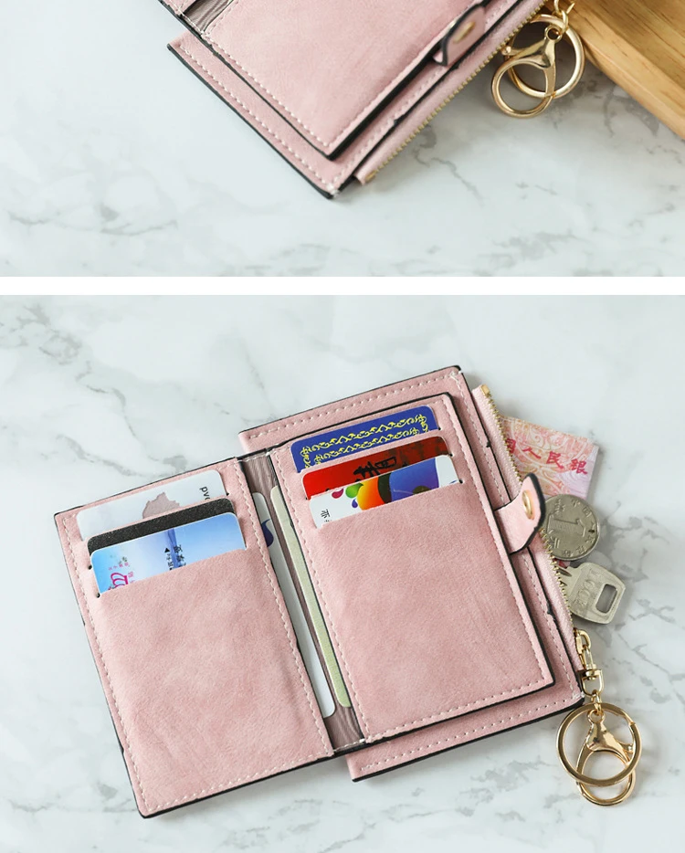 ETya кошелек женский из мягкой кожи многофункциональный кредитный держатель для карт кошельки женский кошелек для монет Высокое качество клатч короткая сумка для денег