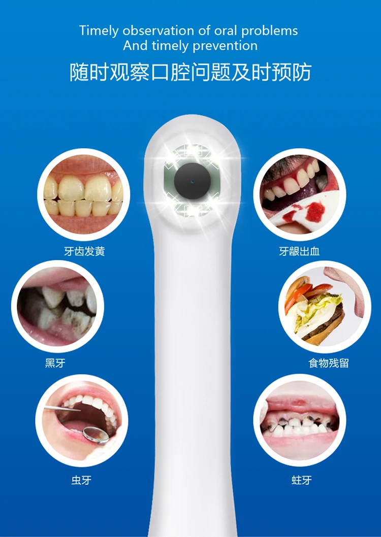 Беспроводная стоматологическая камера для полости рта, телефон, подключенный 6 светодиодный usb-камера, 6 светодиодный S 5,0 мега пикселей