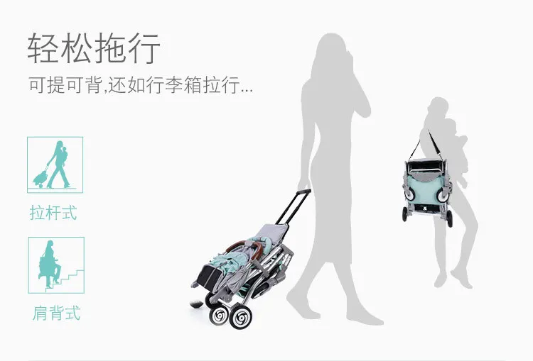 Детская коляска для близнецов, для активного отдыха и развлечений, складная коляска для близнецов, 3C коляска для новорожденных, популярная коляска для мамы+ коляска для автокресла