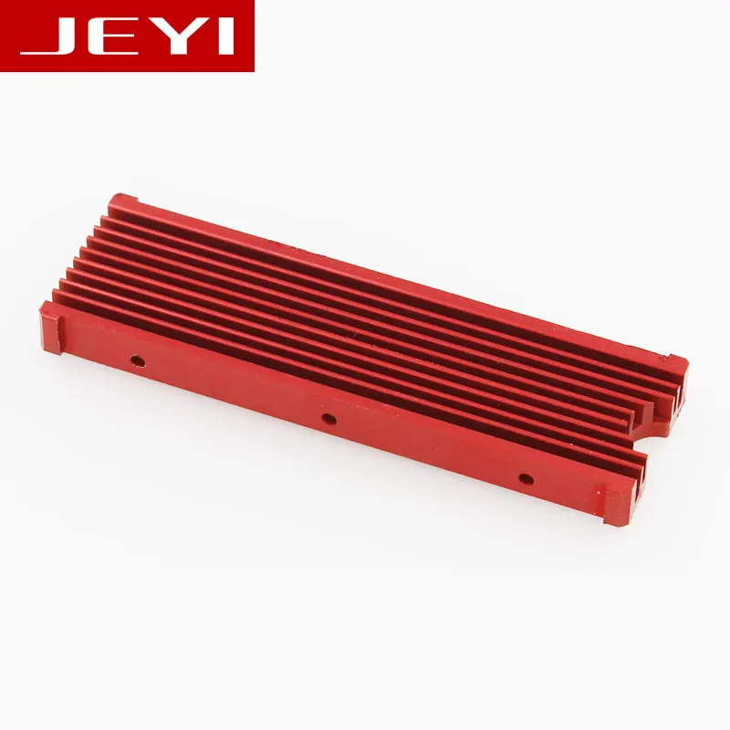 JEYI охлаждение-военный корабль пыленепроницаемый Золотой бар NVME NGFF M.2 2280 алюминиевый лист теплопроводность кремния Вафля Охлаждающий радиатор