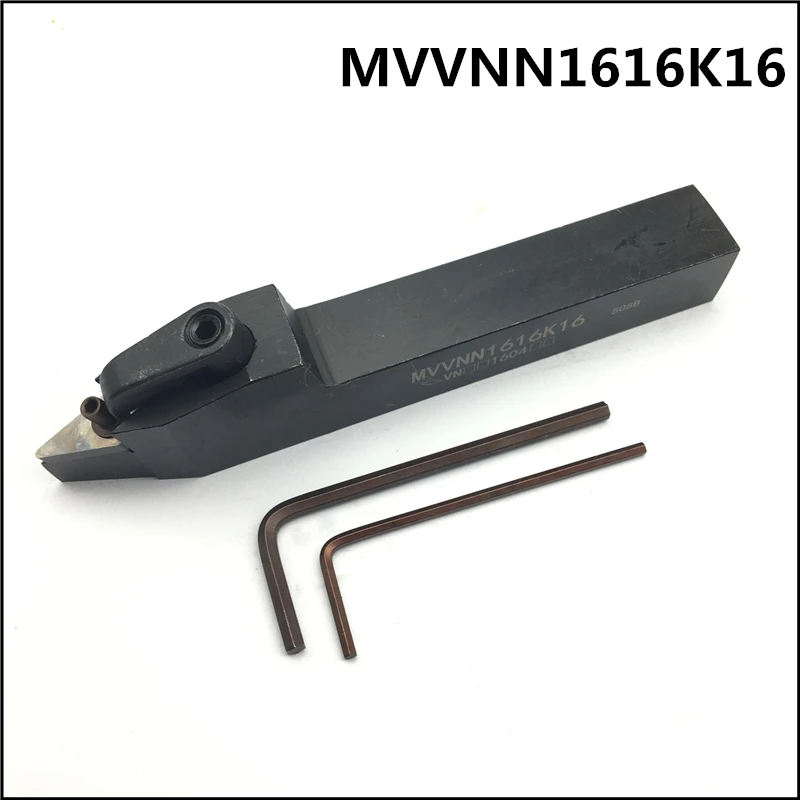 

CNC Toolbar MVVNN1616K16 72.5 degrees External turning tool holder VNMG160404 VNMG160408