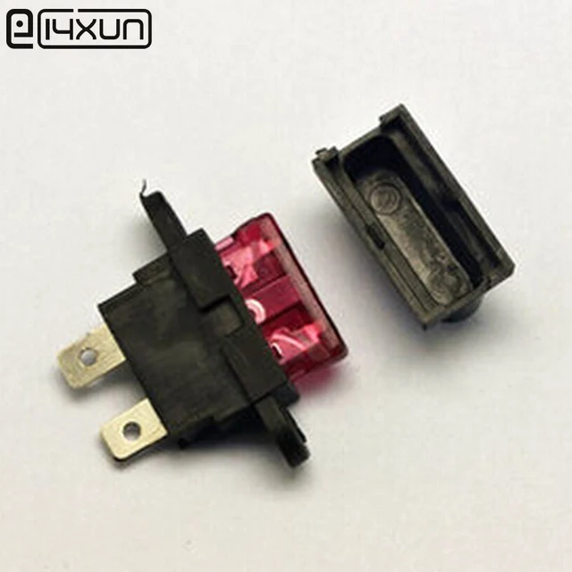 automotive blade fuse holder medium car auto waterproof fuse box Fuse Box Types automotive blade fuse holder medium car auto waterproof fuse box components socket high temperature resistant ( 20pcs)