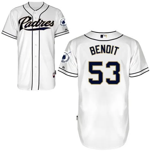 NEW-2015-San-Diego-Padres-53-Joaquin-Benoit-Cool-Base-Jersey-Men-s-Cheap-Embroidery-Authentic
